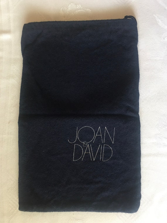 Vintage Joan & David Shoe Dust Bag - Gem