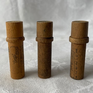 Vintage Wood Boye Brand Needle Holder, Sewing Case, Seamstress, Sewing Needles, Primitives, Craft Supply, Machine Needles