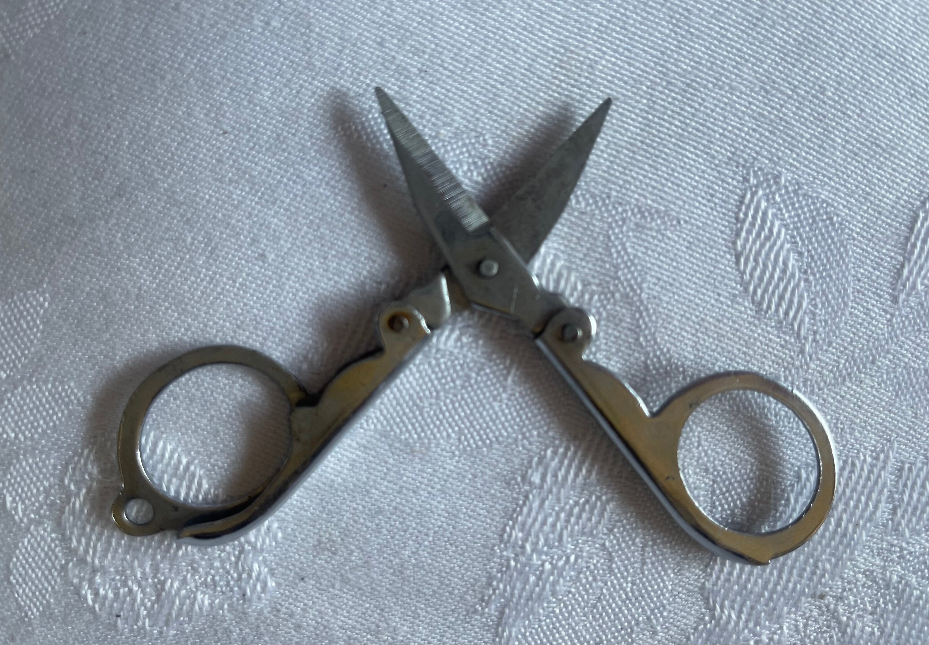 Vintage Folding Scissors — Green Witch Vintage & Handmade