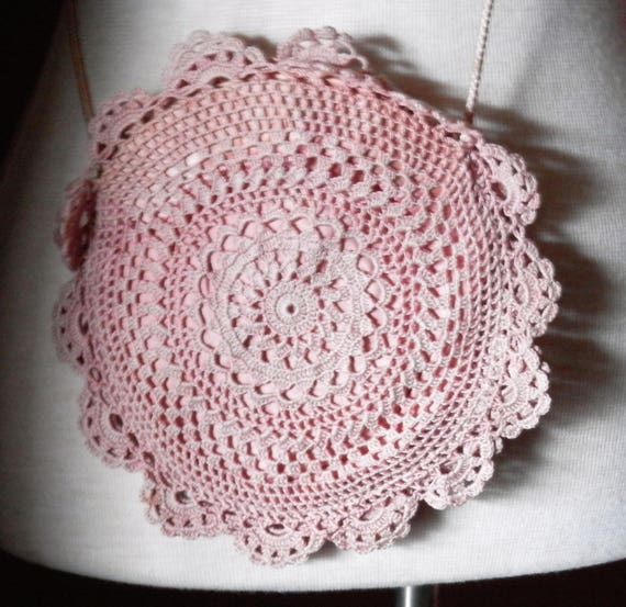 Vintage Boho / Cottage Chic / Hippie / Mod Doily … - image 4