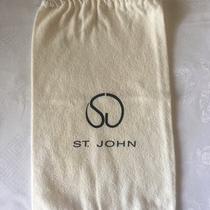 Vintage St John Shoe Dust Bag