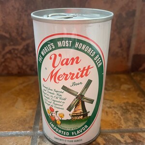 Van Merrit Steel Beer Can with Imported Flavor