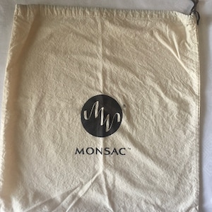 Vintage Monsac Purse or Shoe Dust Bag