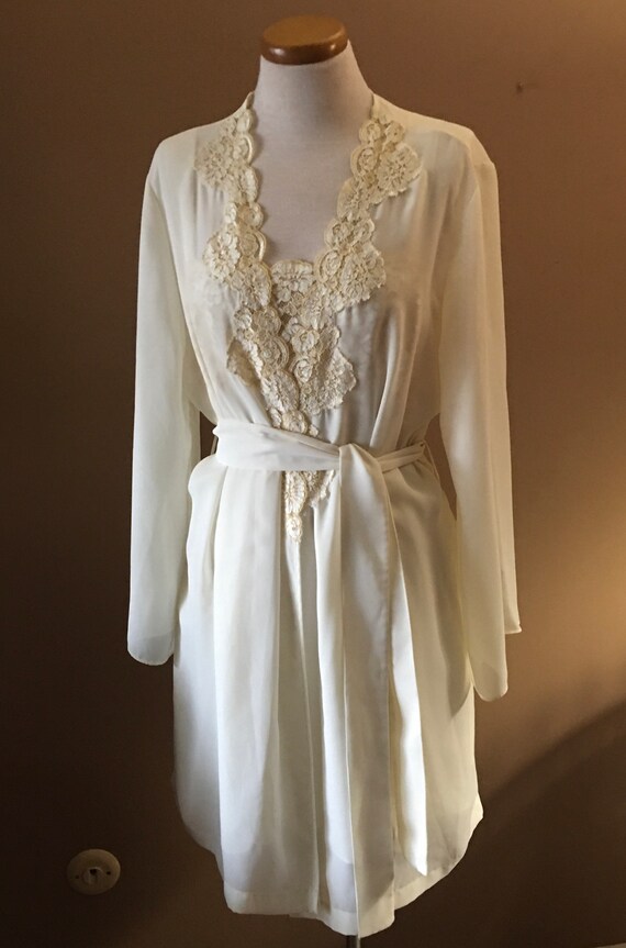 Lejaby of paris peignoir Gem