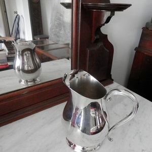 Gorham Silverplate Pitcher 1940s Newport