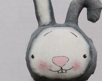 Tucker is a carrot lovin&#39; standing bunny that is &quot;easy peasy&quot; to make. He is 8&quot; tall and ready for spring.