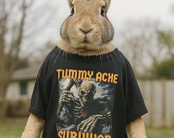 Camiseta de esqueleto con dolor de estómago, meme de esqueleto divertido, esqueleto hardcore, meme de vergüenza ajena