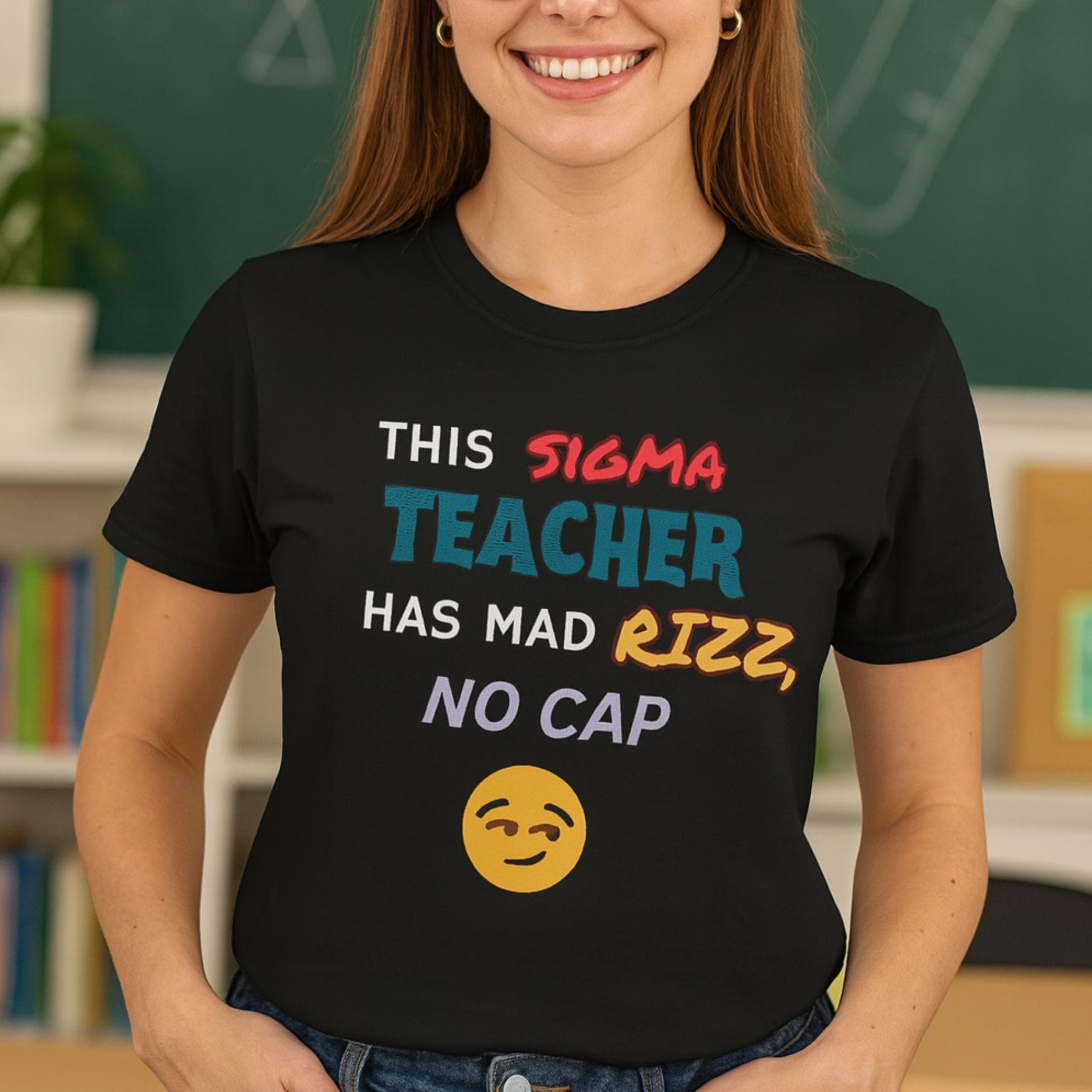 This Sigma Teacher Has Mad Rizz T-shirt, Funny Teacher Shirt
