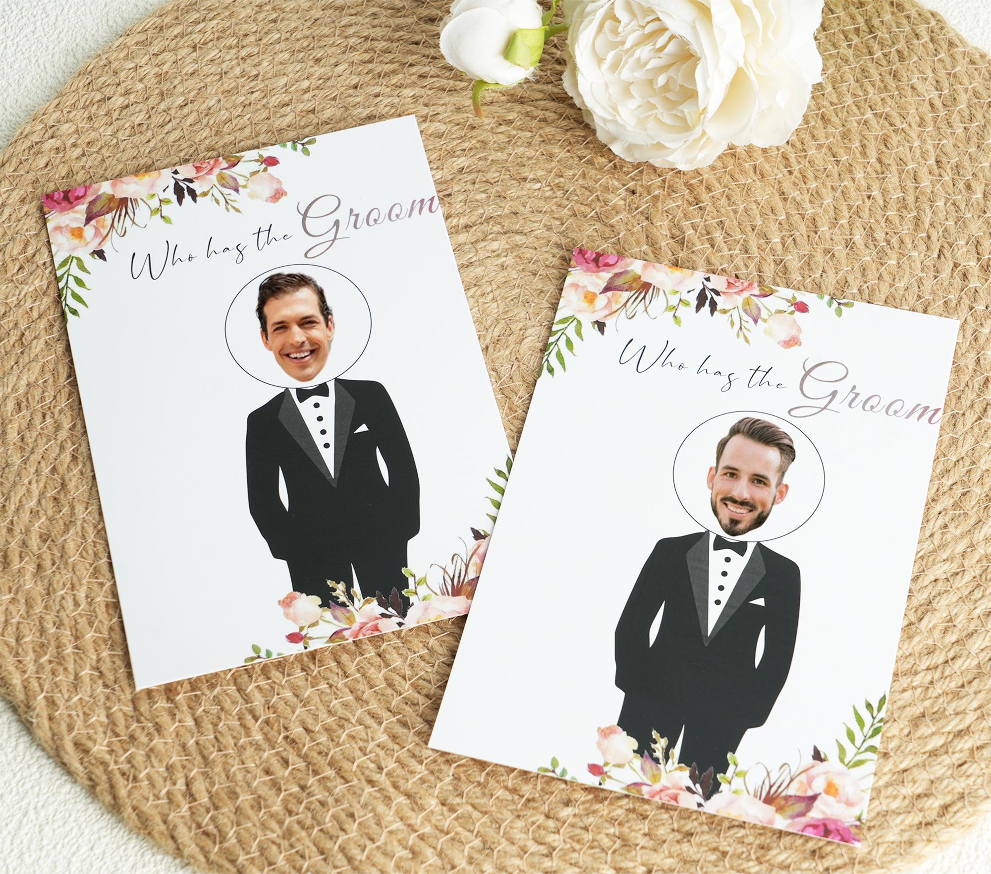 Floral Bridal Shower Games,Who Has The Groom Scratch off Game,Funny Bachelorette Party Games Ideas,PRINTED Bridal Shower Games