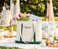 Custom Embroidered Tote Bag,Bridesmaid Beach Bags,Bachelorette Gifts product logo
