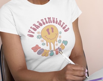 Camiseta divertida del Club de Madres Sobreestimuladas: Camiseta de Vida de Mamá