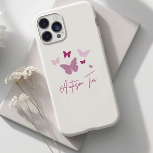 Autism Tia Phone Case Autism Awareness Phone Covers Mental Health Phone Case Autism Mom Gift Tough Phone Case Neurodiversity Phone Case