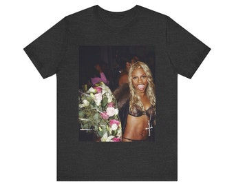 Lil Kim Unisex Jersey Short Sleeve Tee