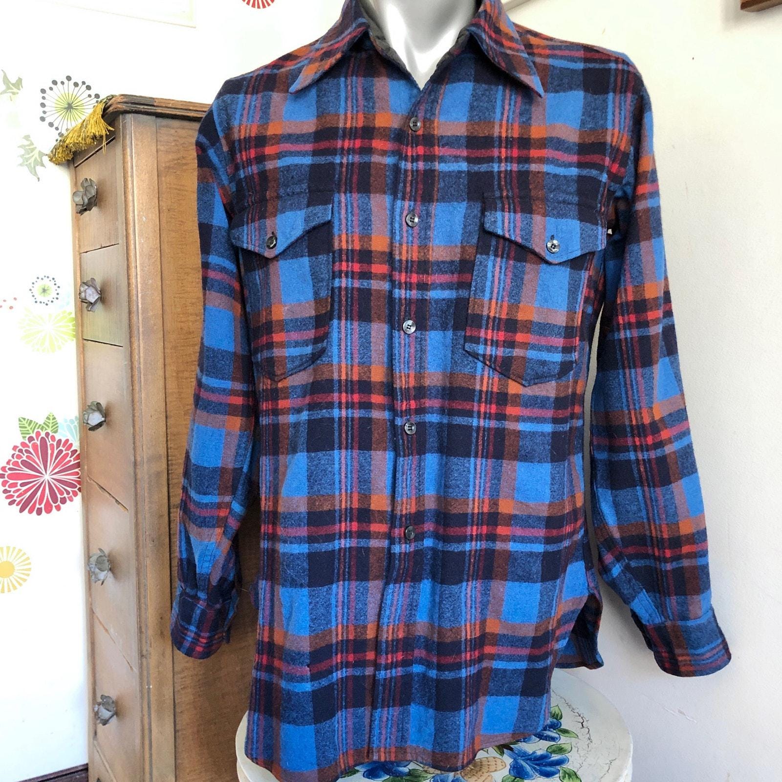 60s Pendleton Shirt - Etsy 60s Pendleton Shirt - Etsy