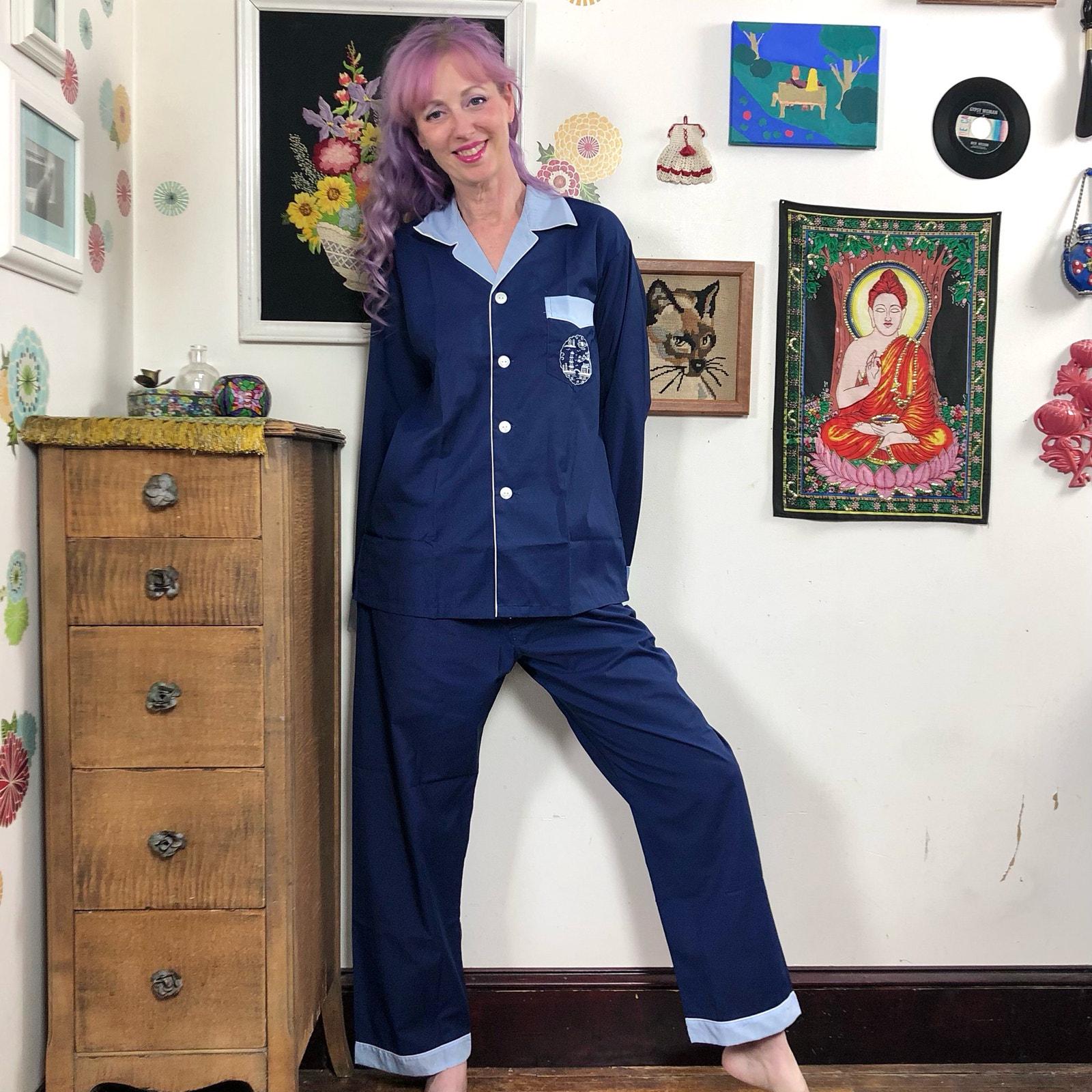 Pyjama 70s Shirt - Etsy