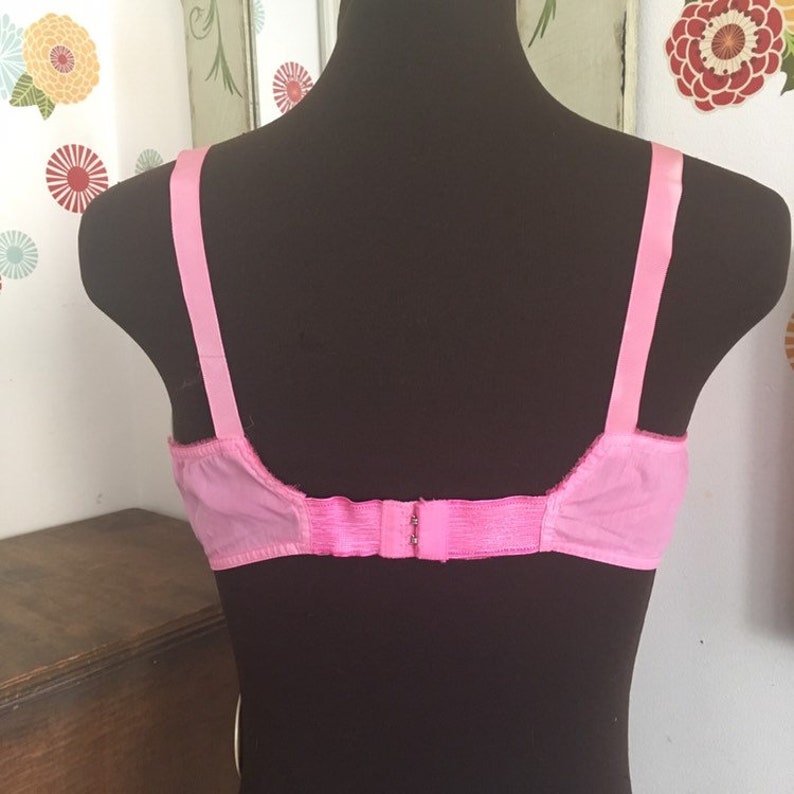 Vintage Maidenform Confection Bra 36A Hand Dyed Hot Pink | Etsy