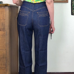 Vintage Mom Jeans, 1980’s High Waist Dark Wash Denim, Garey Petites Jeans Size S / 6 / 28.
