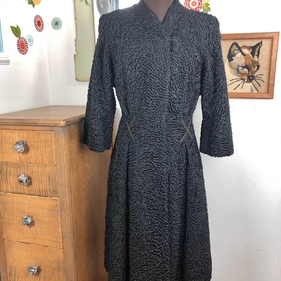 Vintage Persian Lamb Princess Coat, Genuine Fur Co