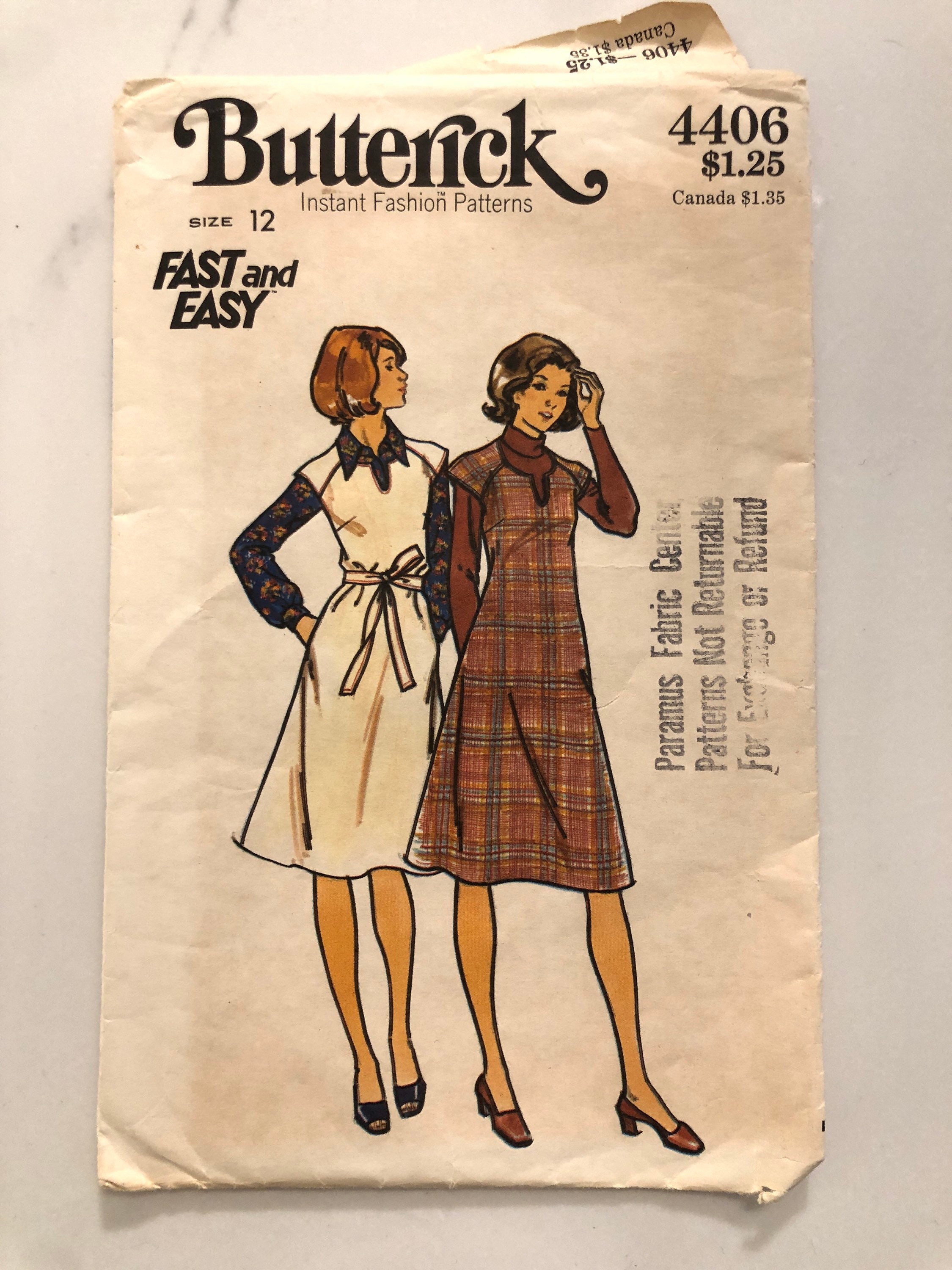 70s Butterick - Etsy