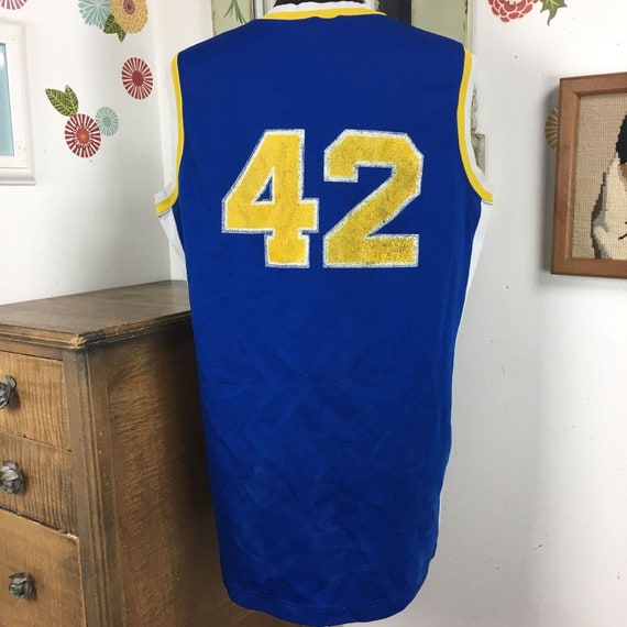 Vintage Lady Champion Basketball Jersey, Notre Da… - image 6