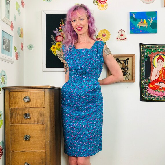 1950's top sheath dress