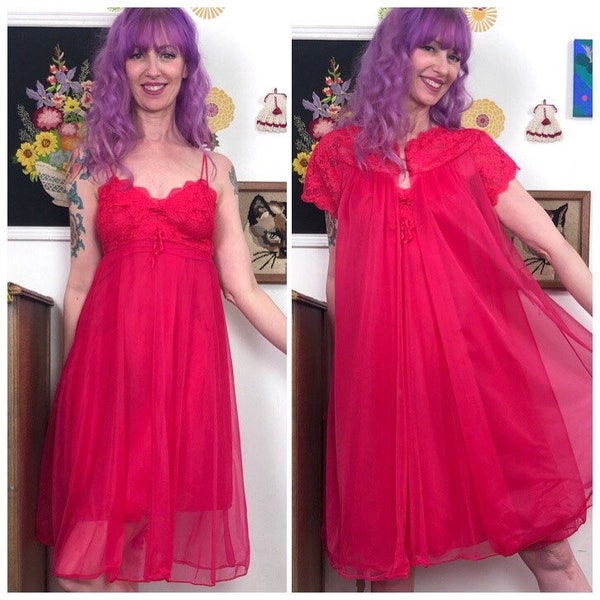 Peignoir Set - Etsy