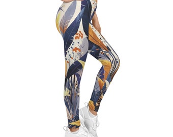 Stylish & Modern Activewear|Floral printed active wear pants|Leegings|Yoga pants|High waisted gym pants