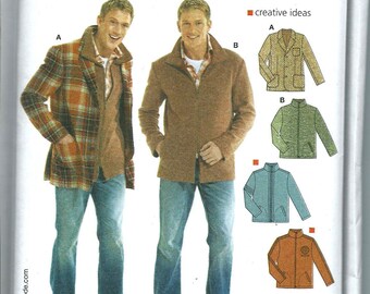 Mens jacket pattern | Etsy