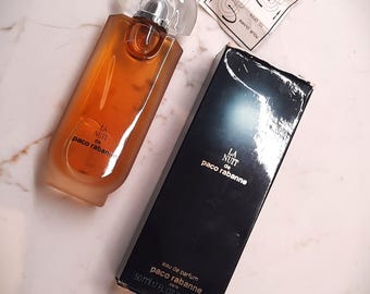 La Nuit Paco Rabanne Eau De Parfum 50ml / 1.7 Fl. Oz. Vintage
