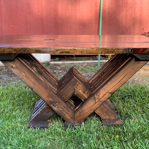 Modern rustic coffee/end table