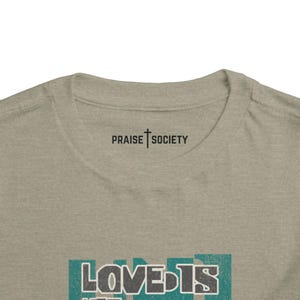 Universal Love Language: Christian Toddler Tee - Praise Society image 5