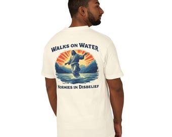 Walks On Water Christian T-Shirt