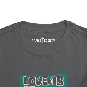 Universal Love Language: Christian Toddler Tee - Praise Society image 9