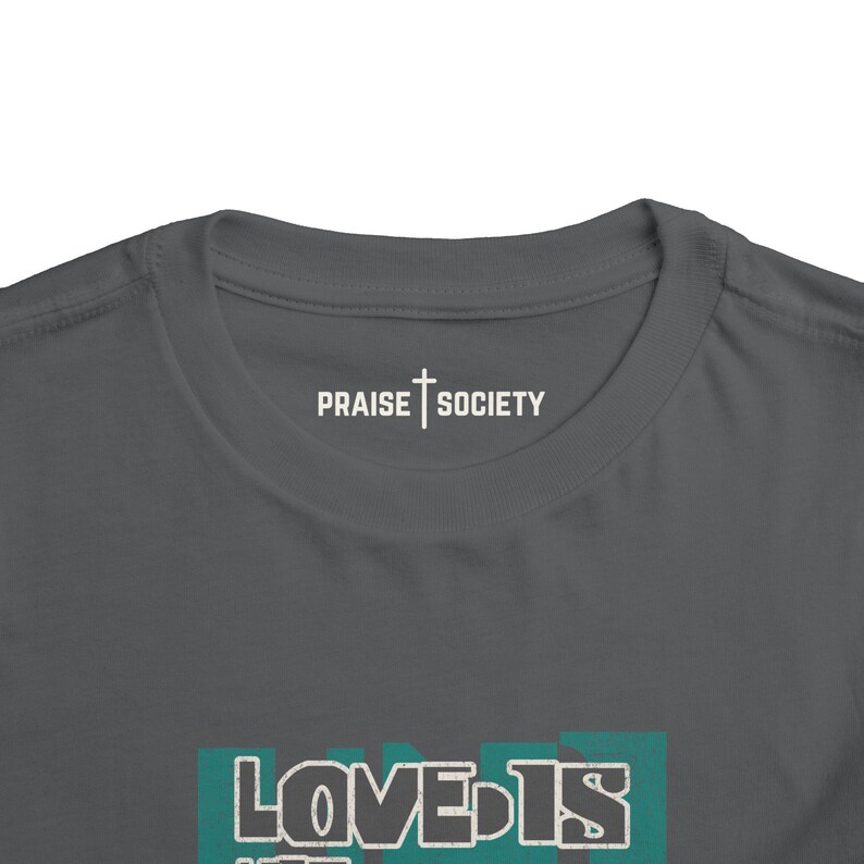 Universal Love Language: Christian Toddler Tee - Praise Society image 9