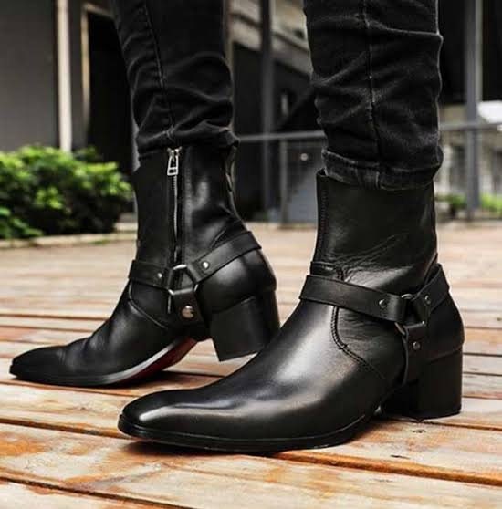 Stivali con cerniera laterale uomo best sale