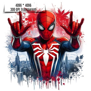 Superheld splash en aquarel png-sublimatie | Superheldenfilm png | Superheld aquarel ontwerp png | T-shirtontwerp, png