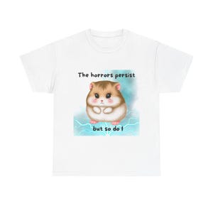 Cute Hamster Quote Tee - Comfy Unisex T-Shirt, Gifts for Animal Lovers, Funny Pet Shirt, Birthday Gift, Cute Pets Apparel
