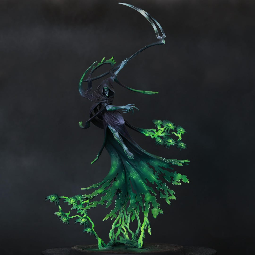 Necrons Ctan the Nightbringer Box Art Style - Etsy