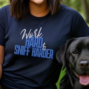 Scentwork T-Shirt My Dog&#39;s Nose Scent work Shirt, Dog Nosework Lovers, Scent Detection Training, Trial Day Tee Gift for Handlers Shirt