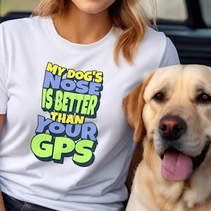 Scentwork T-Shirt My Dog&#39;s Nose Scent work Shirt, Dog Nosework Lovers, Scent Detection Training, Trial Day Tee Gift for Handlers Shirt