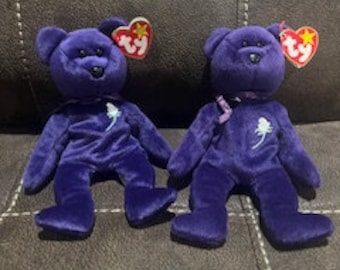 Rare 1997 PVC Princess Diana Beanie Baby - Etsy