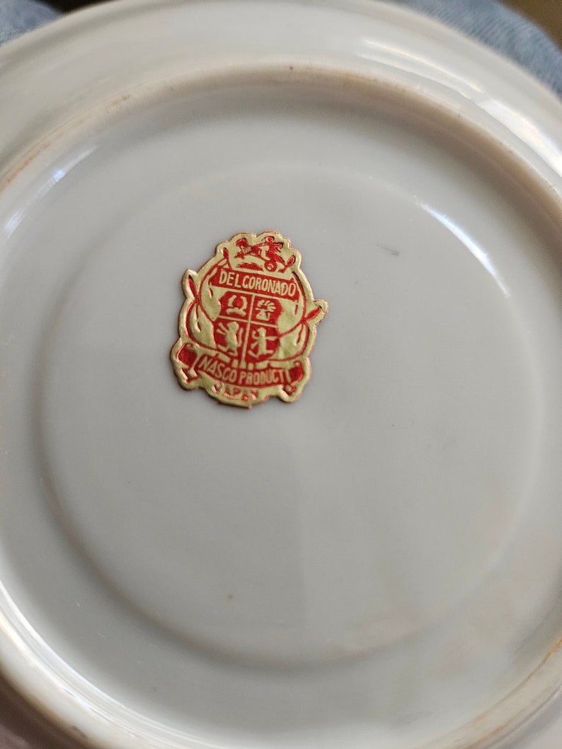 Nasco Del Coronado Japanese teacup and saucer image 4
