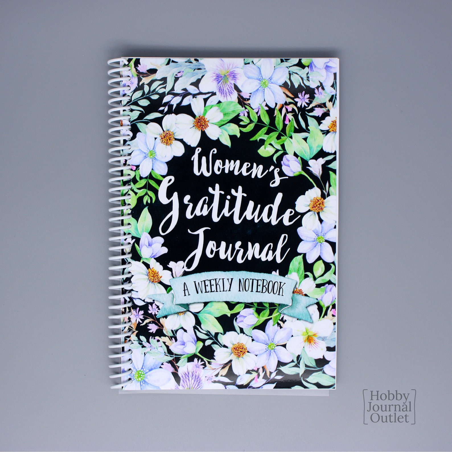 Beautiful Gratitude Journal Spiral Bound Made in the USA Etsy