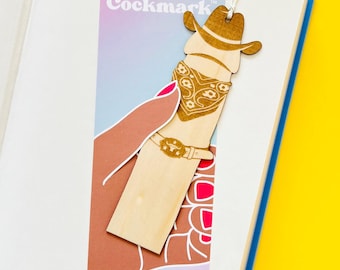Cowboy Cockmark™ Bookmark