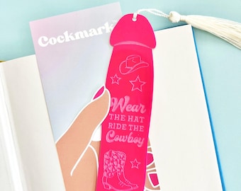 Ride the Cowboy Cockmark™ Bookmark