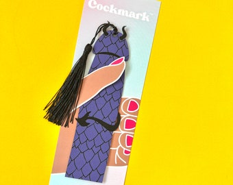 Horny Serpent Cockmark™ Bookmark