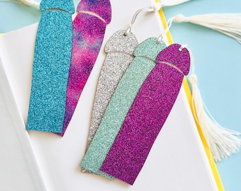 Glitter Cockmark™ Bookmark