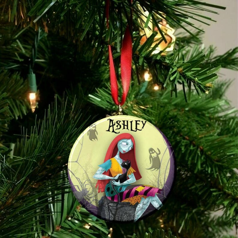 Personalized Nightmare before Christmas SALLY Christmas Tree Etsy