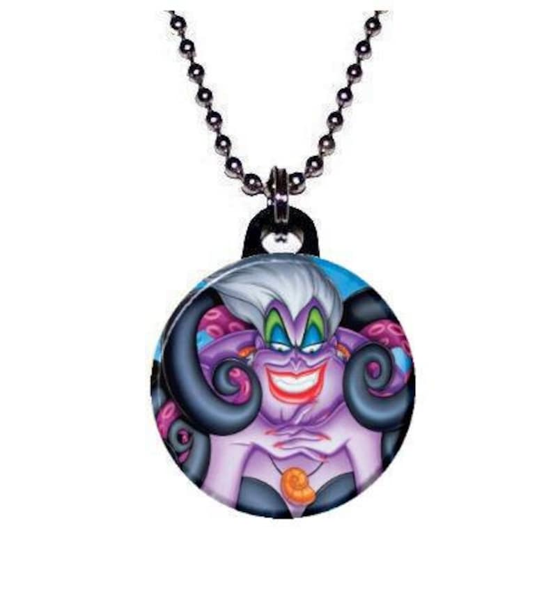 The Little Mermaid Ursula Necklace Etsy