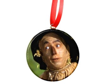 Scarecrow  2.25" Flat Christmas Tree Ornament Wizard of Oz